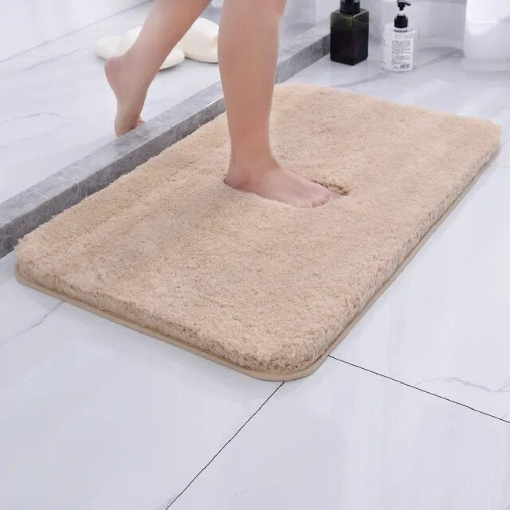 Zachte Pluche Badmat Antislip Microvezel Badkamermat Douchemat Sneldrogend Vloerkleed 40x60 50x80 60x90 | Sansoti