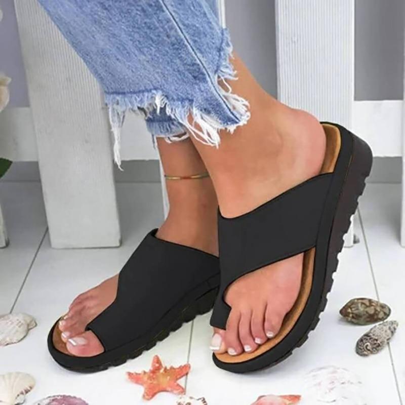 Orthopedische Dames Teenslippers met Voetbed Ondersteuning Meerkleurig | Sansoti