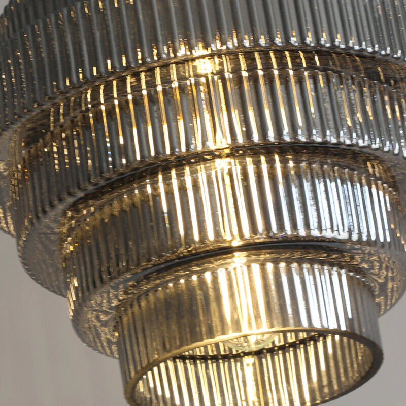 Glazen Hanglamp met Metalen Flessendesign E27 Fitting Diameter 22cm voor Keuken Eetkamer Woonkamer Verlichting | Sansoti