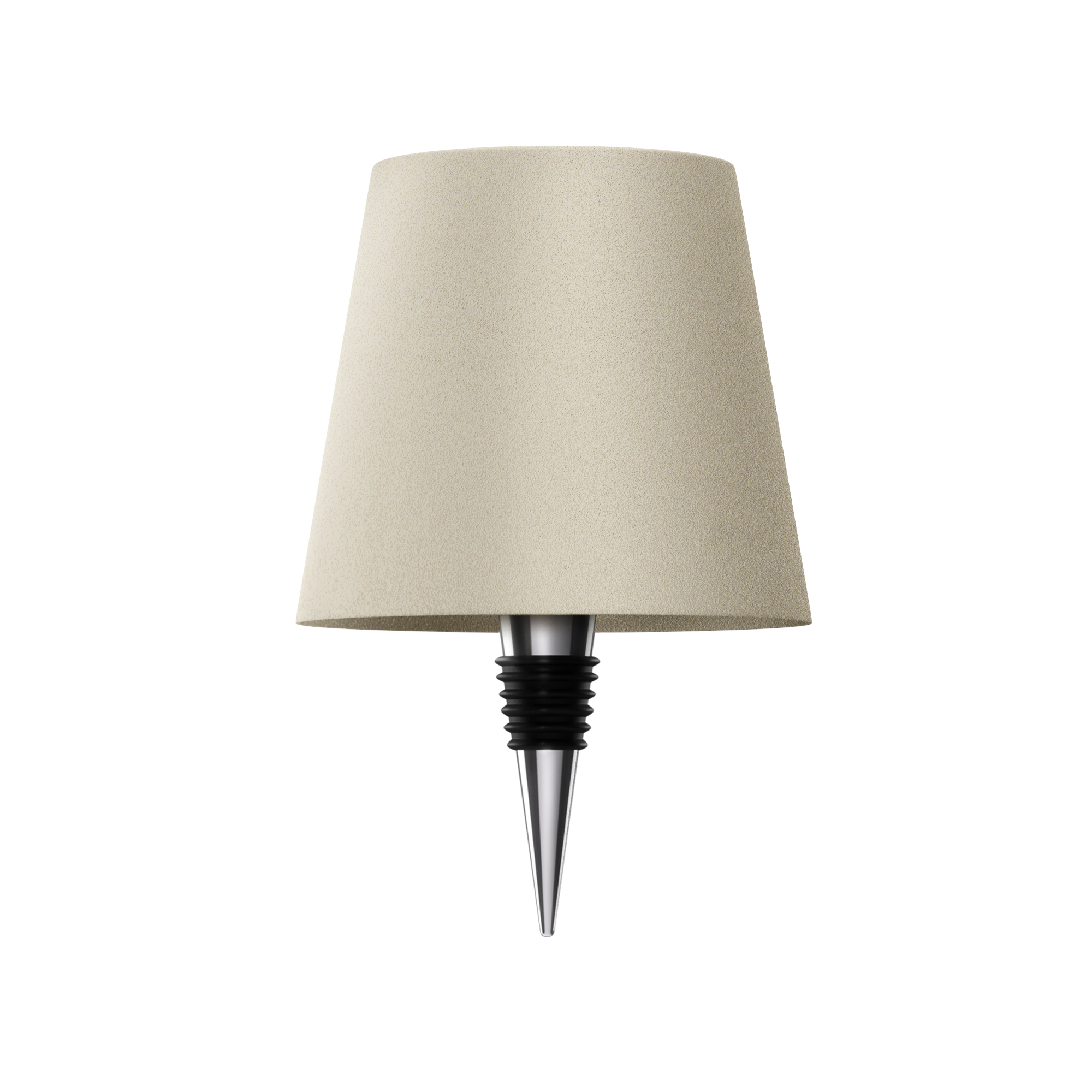 Flessenlamp Draadloos Oplaadbaar LED Zwart 3000K USB-C Tafellamp Wijnfles Bar Sfeerverlichting | Sansoti