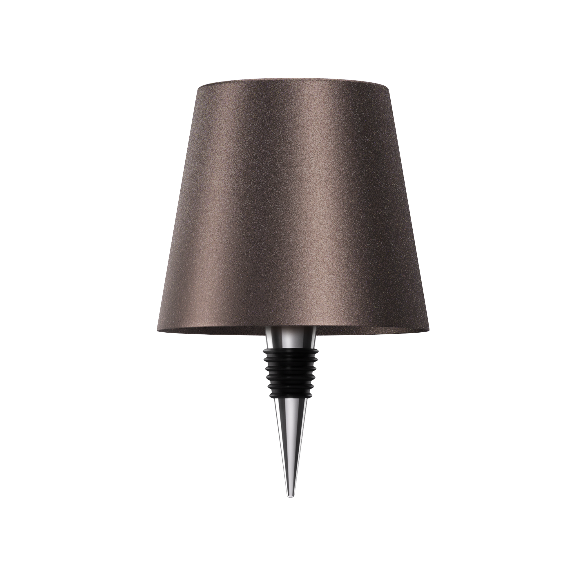 Flessenlamp Draadloos Oplaadbaar LED Zwart 3000K USB-C Tafellamp Wijnfles Bar Sfeerverlichting | Sansoti