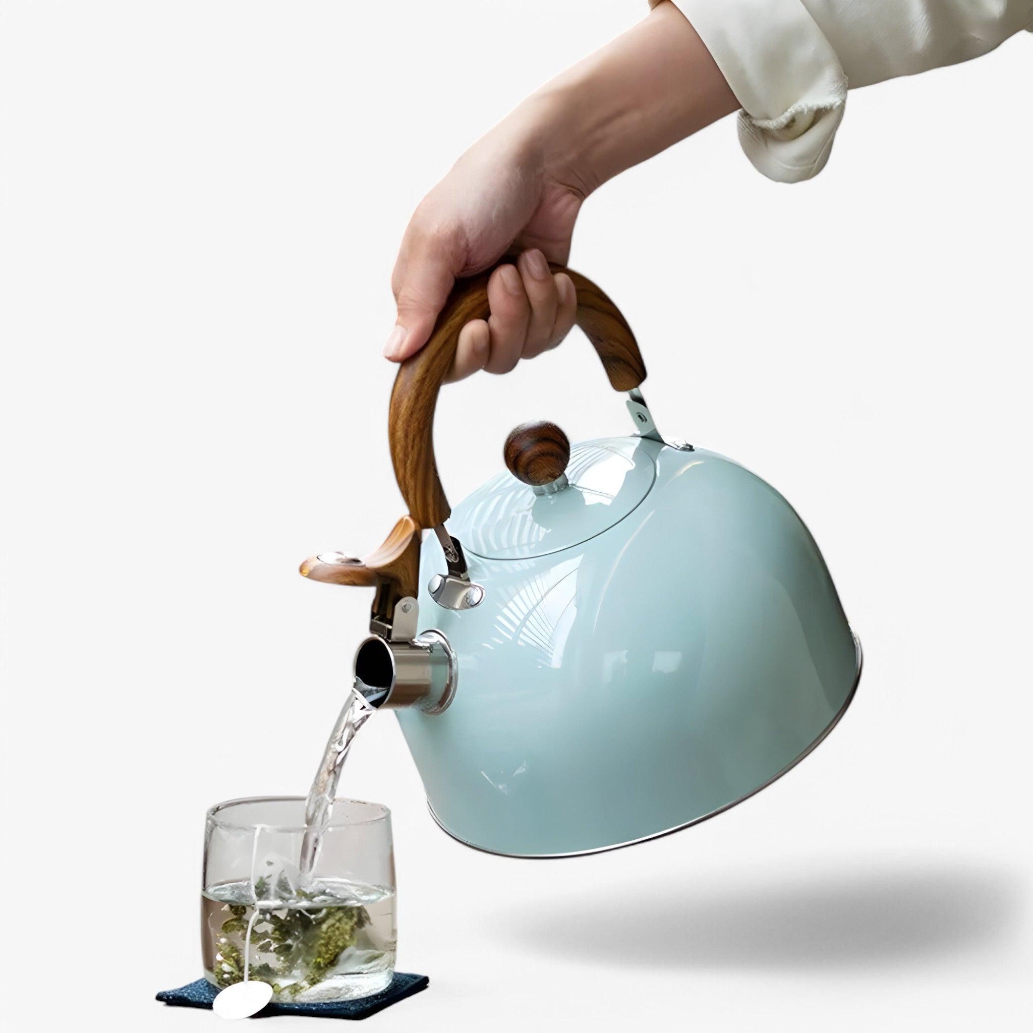 Bouilloire pour induction 2,5L – Bouilloire élégante en inox avec poignée sécurisée | Restfield