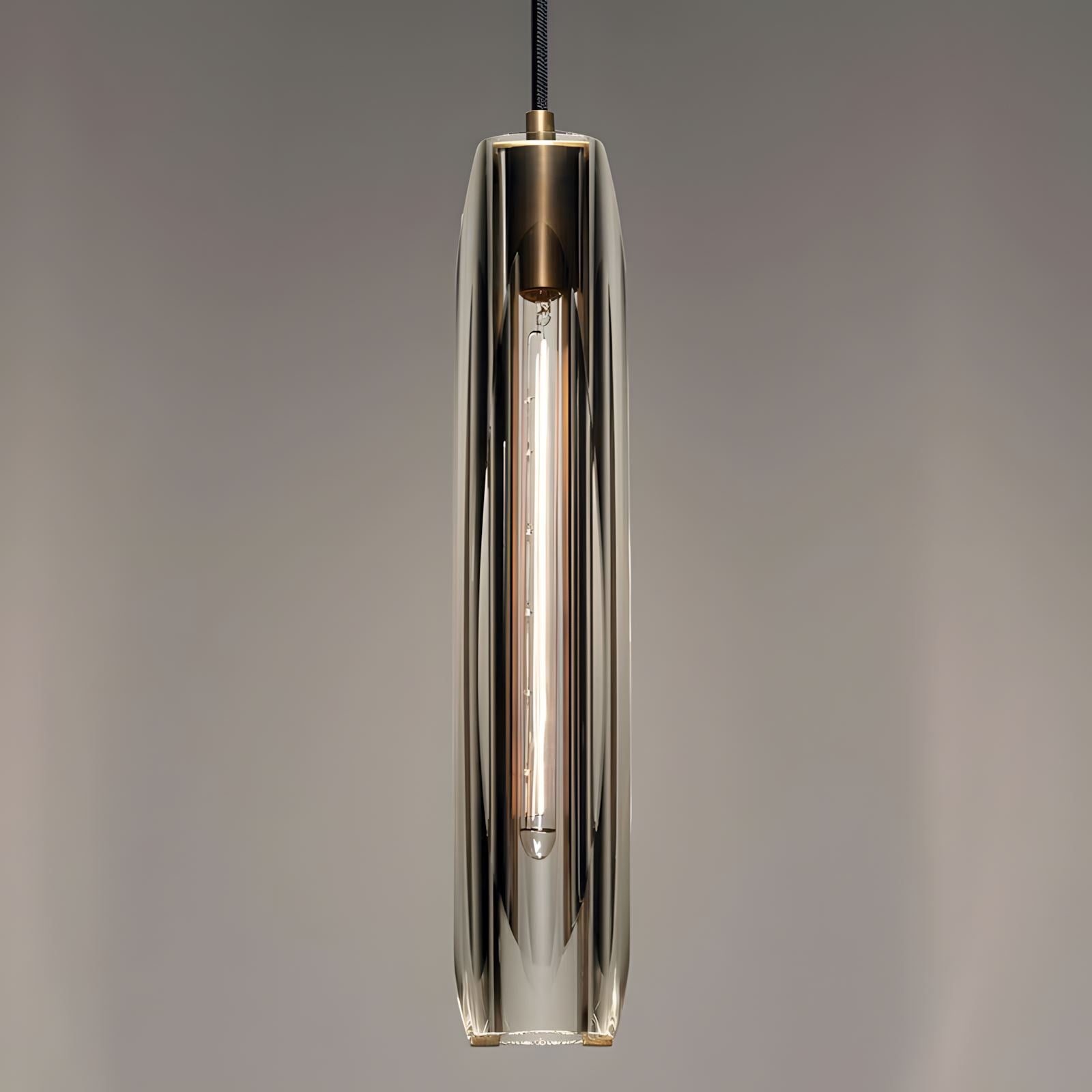 Post Moderne Messing Hanglamp Met K9 Kristal En Verstelbare Kabel | Sansoti