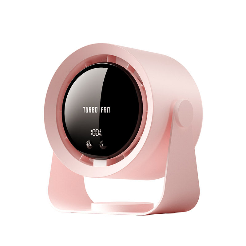 Kabelloser Tischventilator mit wiederaufladbarem Akku, flüsterleise, 36-45 dB, für Zuhause, Büro und Schlafzimmer | Sansoti