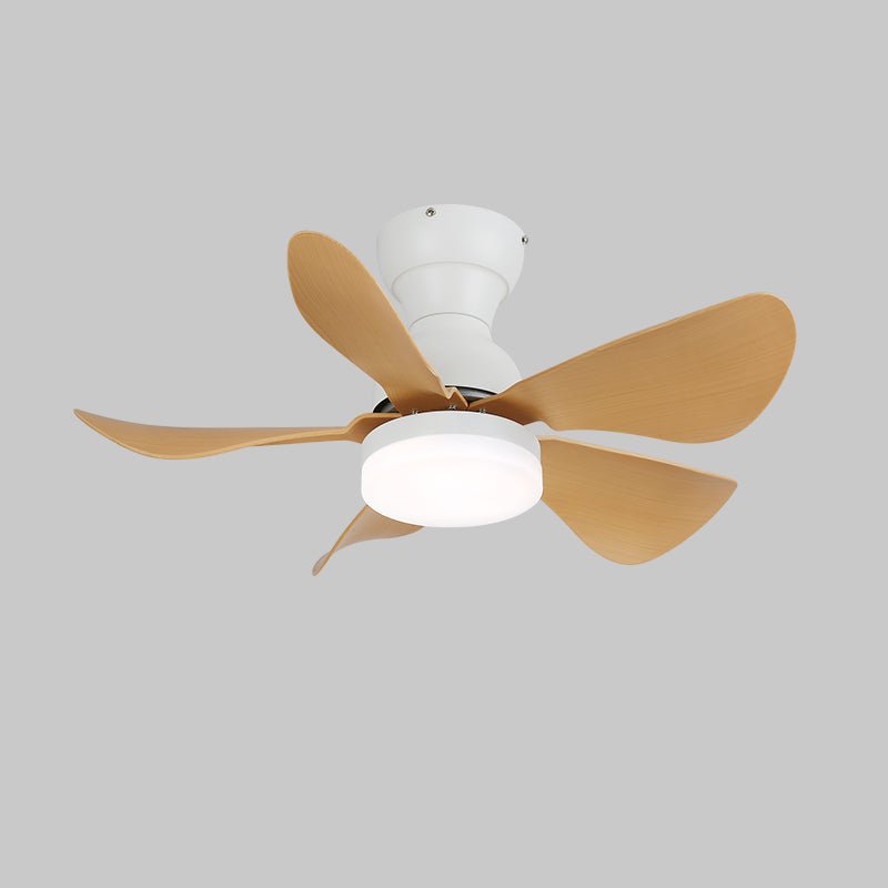 Plafondventilator met Geïntegreerde LED-verlichting Houteffect 74cm | Sansoti
