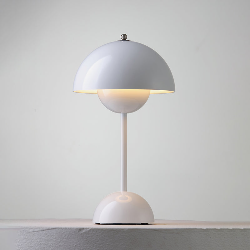 Draadloze Tafellamp met Geïntegreerde LED Accu — Dimbaar 3000K-6000K | Icoon Scandinavisch Design | Sansoti