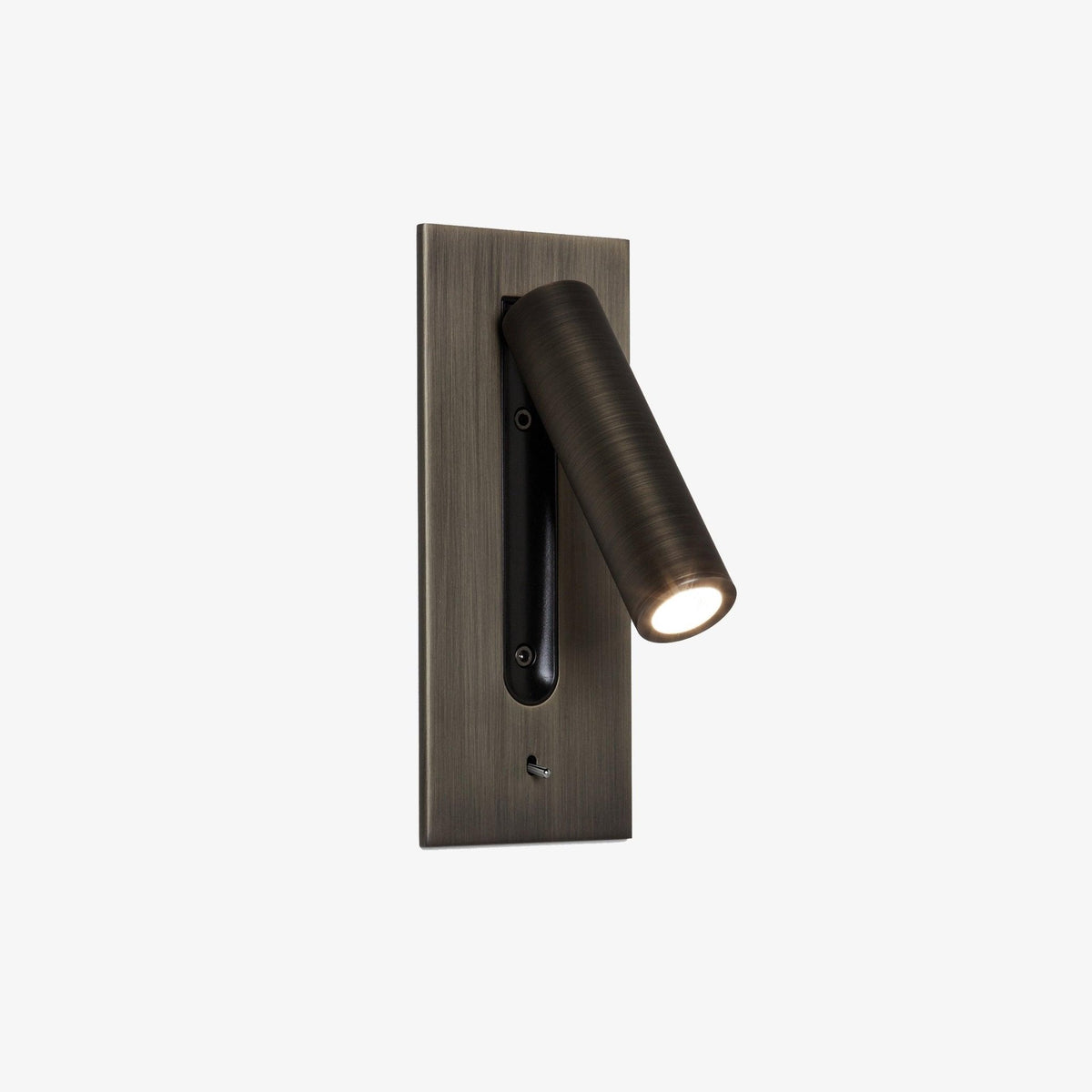 Industrielle Aluminium-Wandleuchte LED 3000K-6000K mit Schalter, minimalistische Design-Wandbeleuchtung für Innenräume | Sansoti