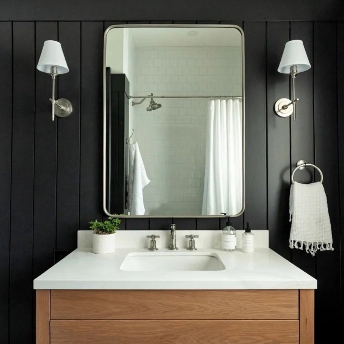 Wandleuchte Messing Stoff Leinen Konischer Schirm Klassisches Design Wohnzimmer Schlafzimmer Esszimmer Warmes Stimmungslicht | Sansoti