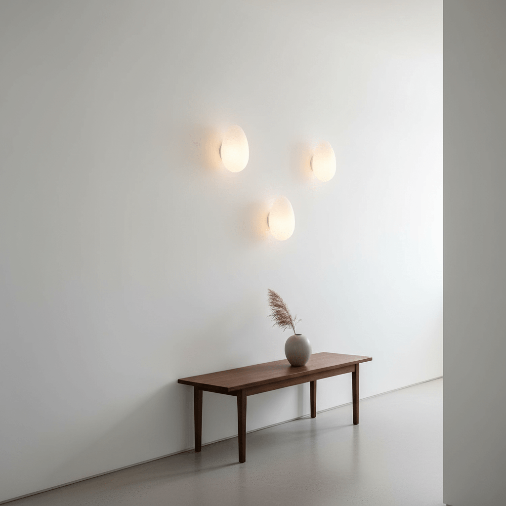 Glazen Wandlamp met Handgeblazen Bubble-Glas – Sculptuur Verlichting Scandinavisch Design – Verkrijgbaar in 4 Unieke Modellen & 4 Kleuren | Sansoti