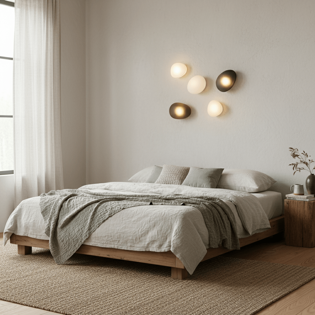 Glazen Wandlamp met Handgeblazen Bubble-Glas – Sculptuur Verlichting Scandinavisch Design – Verkrijgbaar in 4 Unieke Modellen & 4 Kleuren | Sansoti
