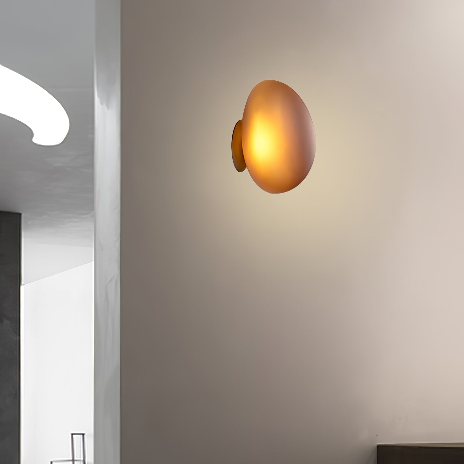 Glazen Wandlamp met Handgeblazen Bubble-Glas – Sculptuur Verlichting Scandinavisch Design – Verkrijgbaar in 4 Unieke Modellen & 4 Kleuren | Sansoti