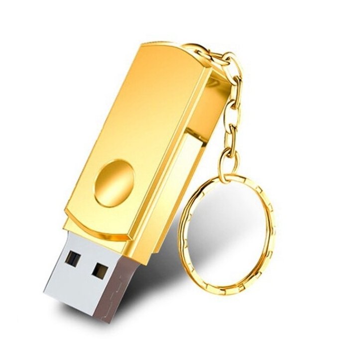 USB 3.0 Flashdrive 2TB Aluminium met Sleutelhanger Compatibel Windows Mac Linux Draagbare Gegevensopslag | Sansoti
