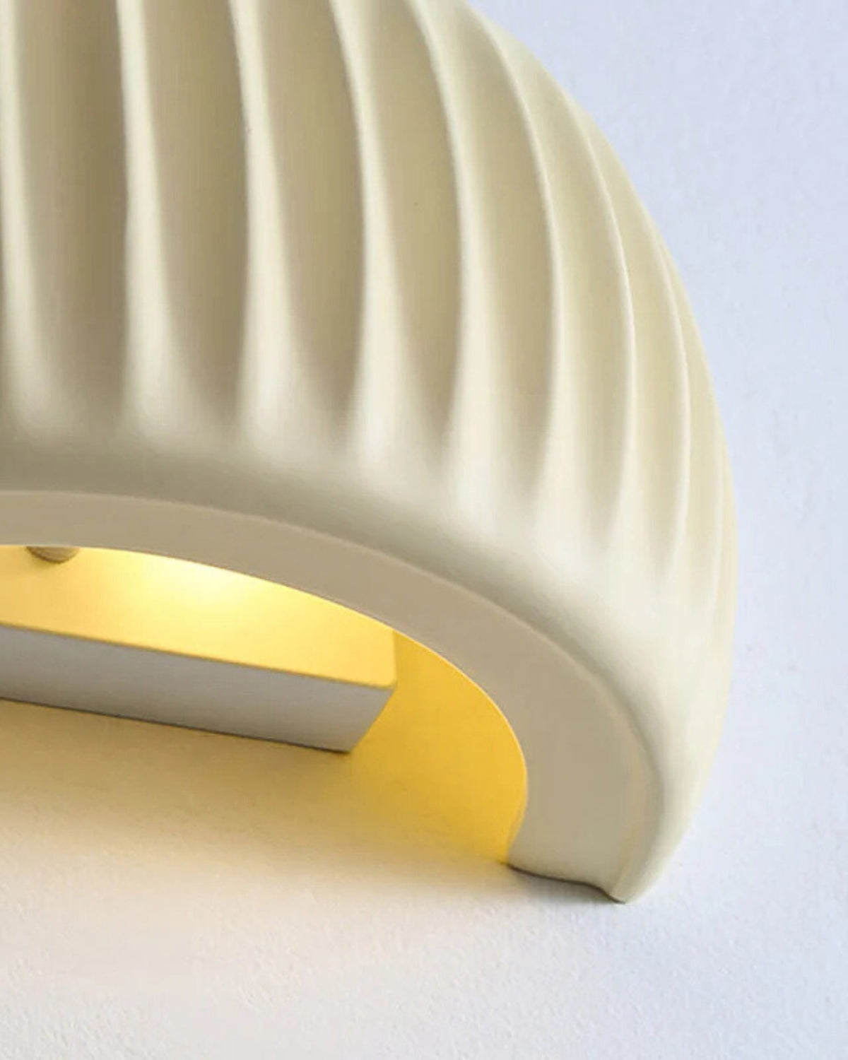 Wandlamp met Golvende Textuur in Natuurlijke Aardtinten voor Sfeervolle Verlichting | Moderne Wandverlichting Ambachtelijk Design Warm Licht Omhoog en Omlaag | Sansoti