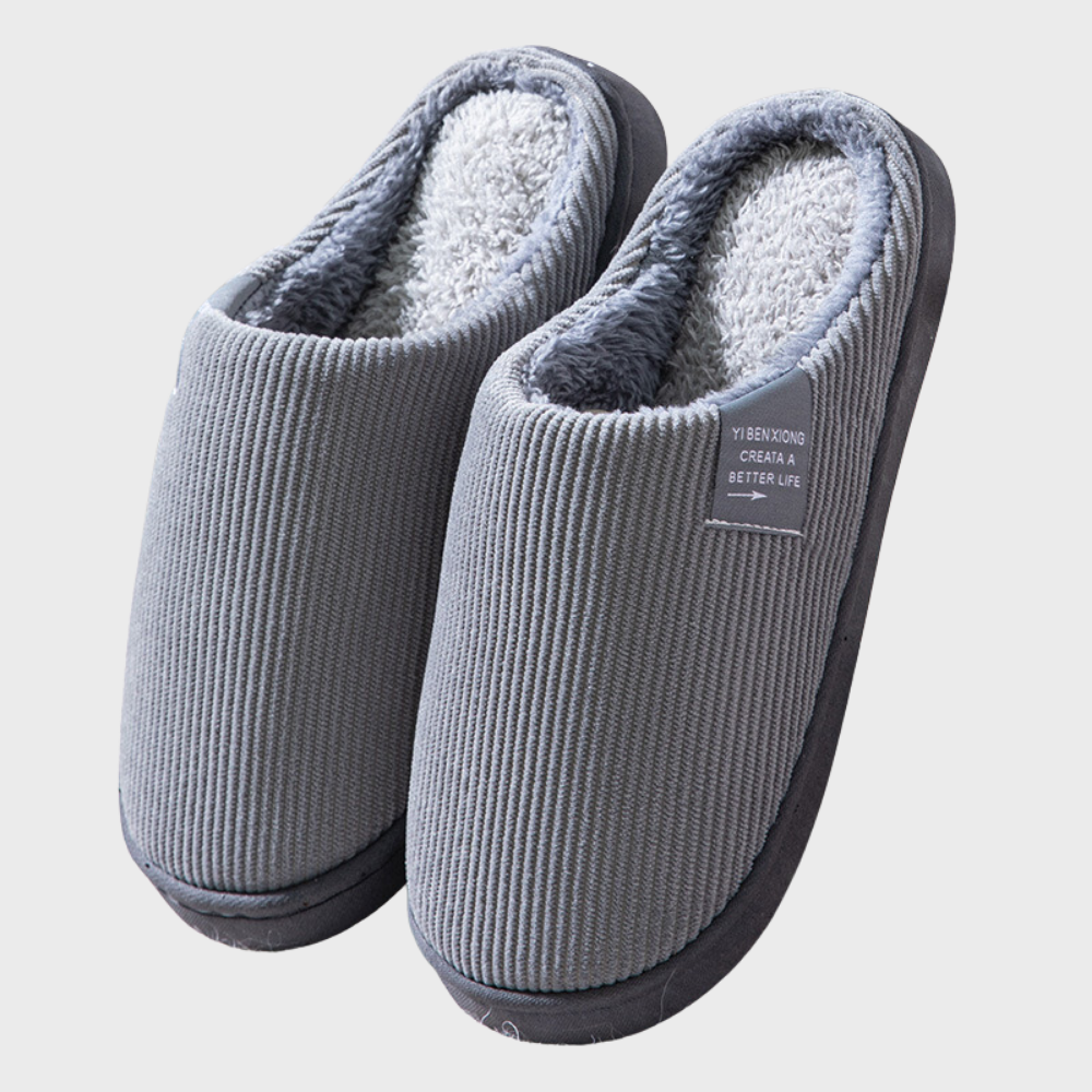 Warme Huispantoffels met Zachte Voering voor Koude Dagen - Comfortabel Instapmodel voor Dames en Heren Antislip | Sansoti