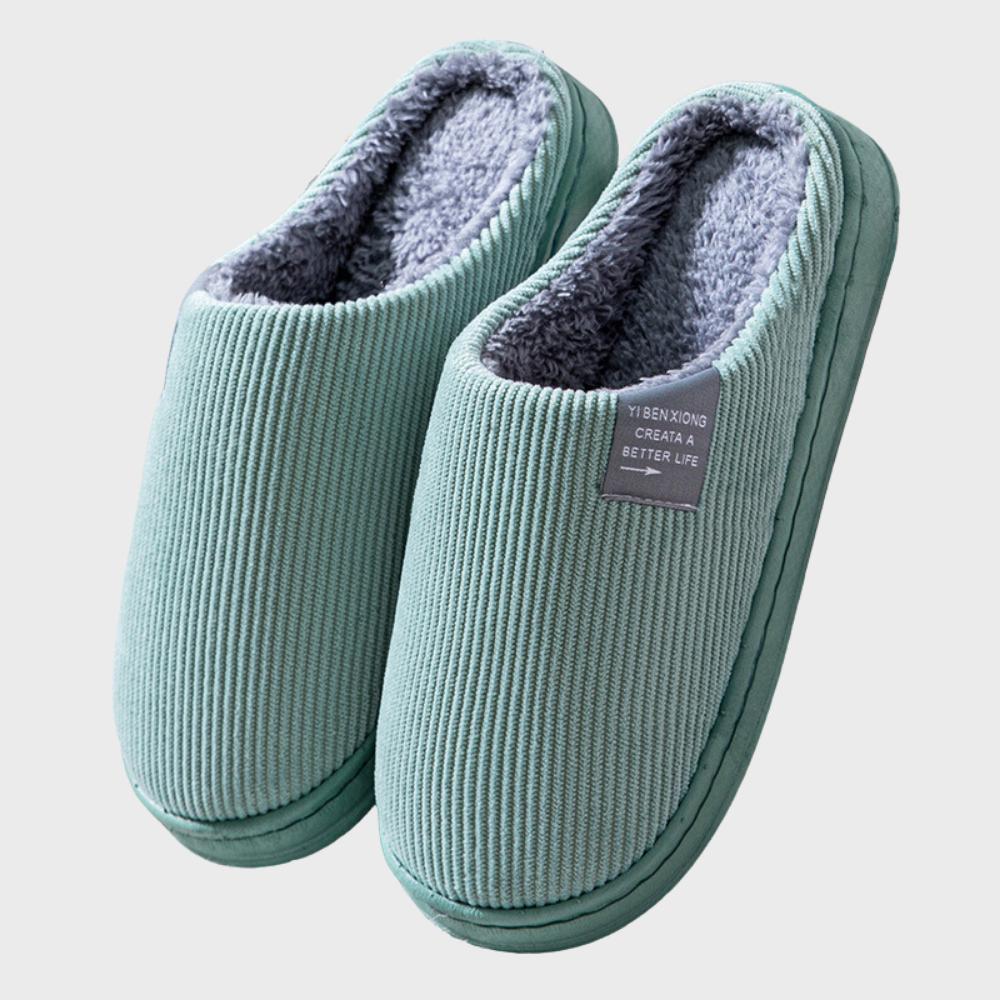 Warme Huispantoffels met Zachte Voering voor Koude Dagen - Comfortabel Instapmodel voor Dames en Heren Antislip | Sansoti