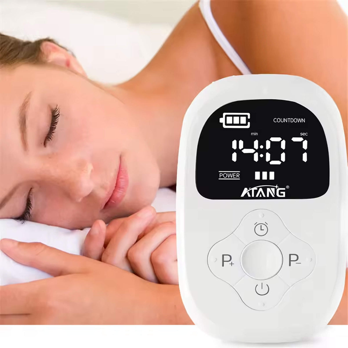 Appareil de relaxation à microstimulation électrique rechargeable pour optimiser le sommeil et réduire le stress à domicile | Sansoti