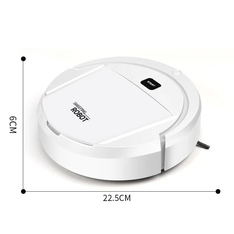 Smart Robot Vacuum Cleaner with Automatic Navigation for Deep Cleaning of Hard Floors and Carpets | Sansoti