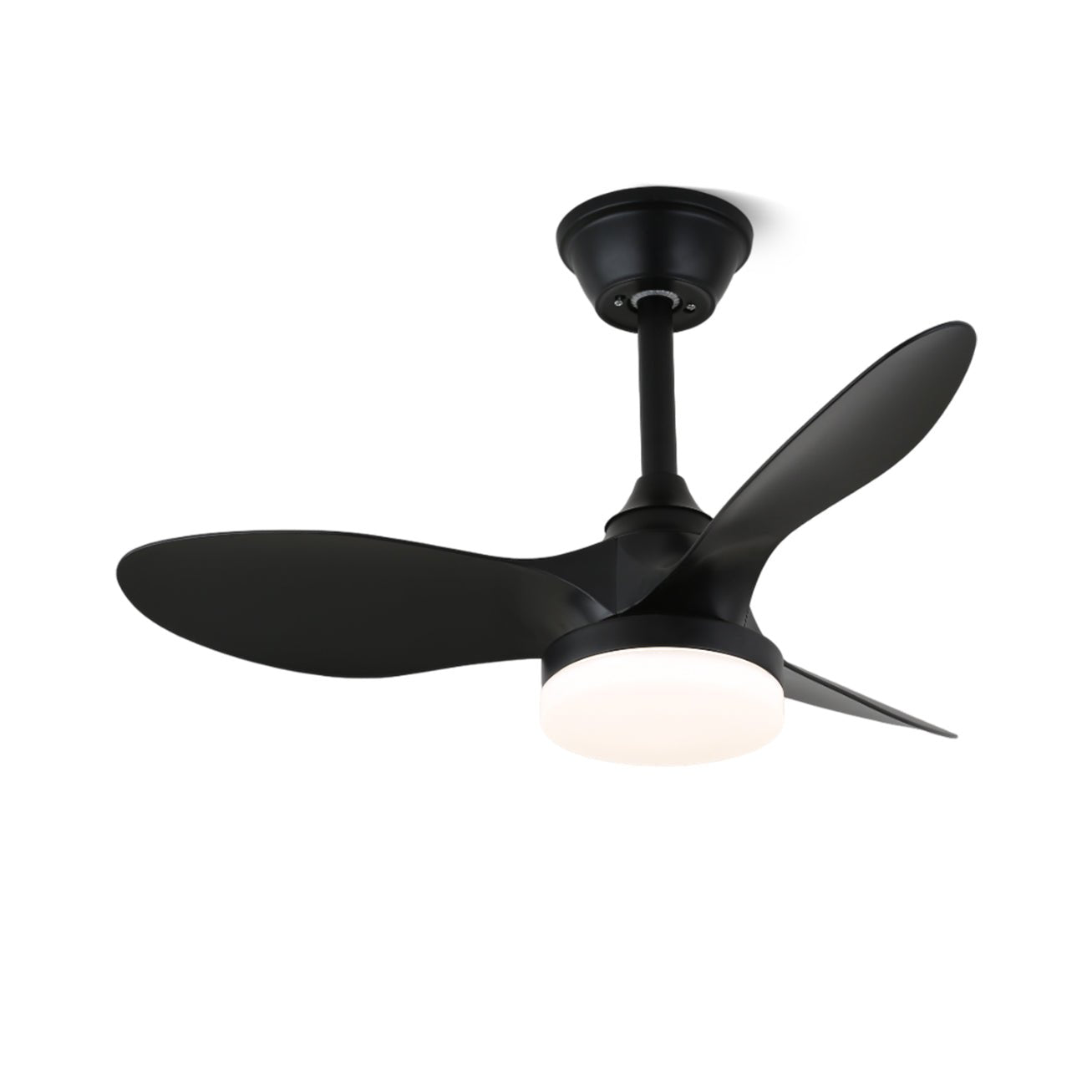 Ceiling Fan with Lighting – Modern Design Ø81 cm – 6 Speeds – Incl. Remote Control | Sansoti