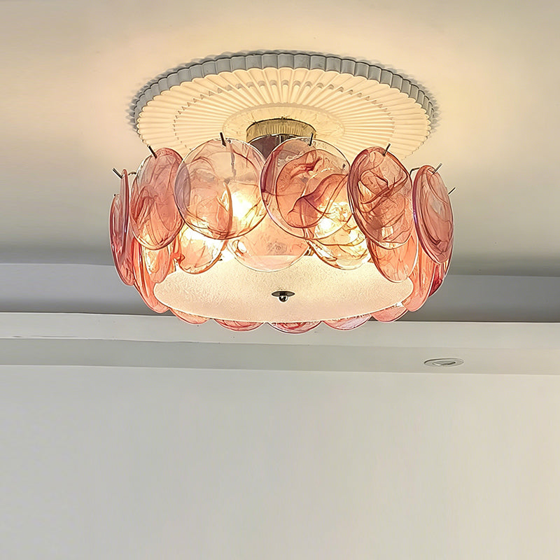 Ceiling Light Glass Globe Metal Chrome E14 Ambient Light Modern Scandinavian Interior Living Room Dining Room | Sansoti