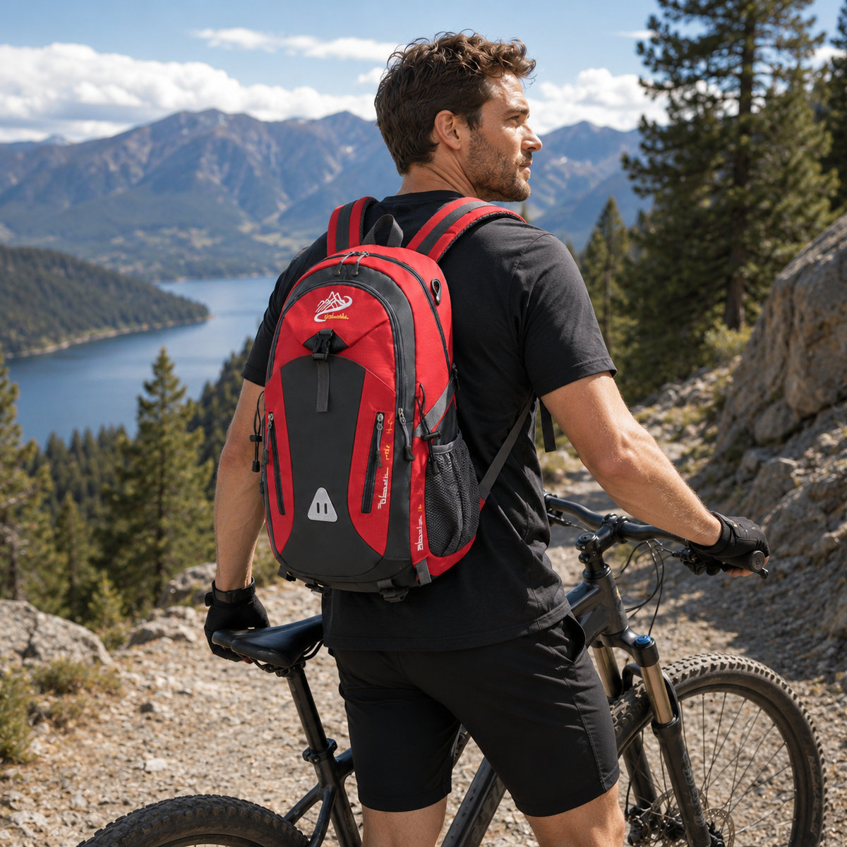 40L Hiking Backpack with Multiple Compartments Adjustable Carrying Comfort Hiking Outdoor Daily Use Backpack | Sansoti