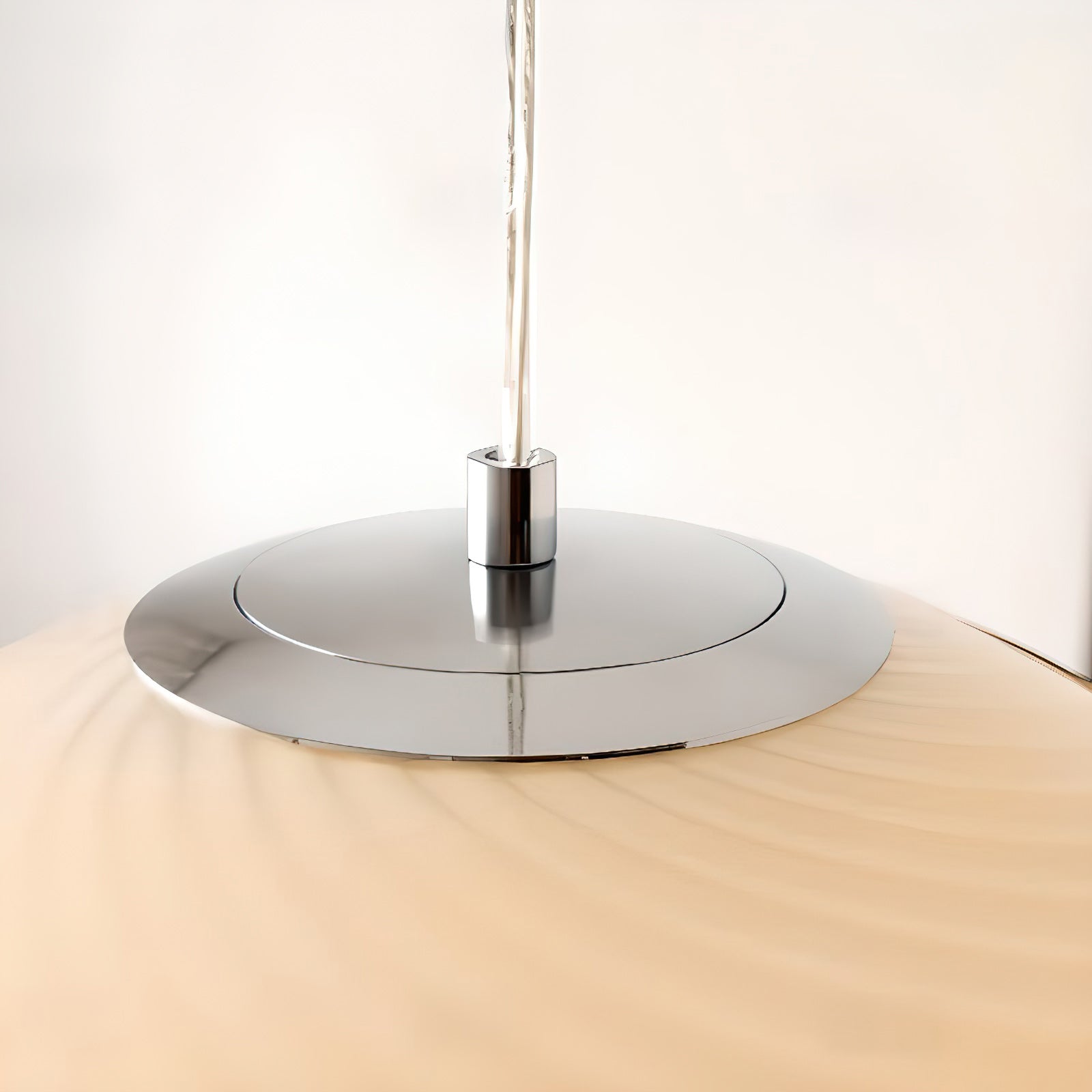 Glazen Hanglamp met Gedraaide Vorm – Handgeblazen Designverlichting voor Keukeneiland en Eetruimte | Sansoti