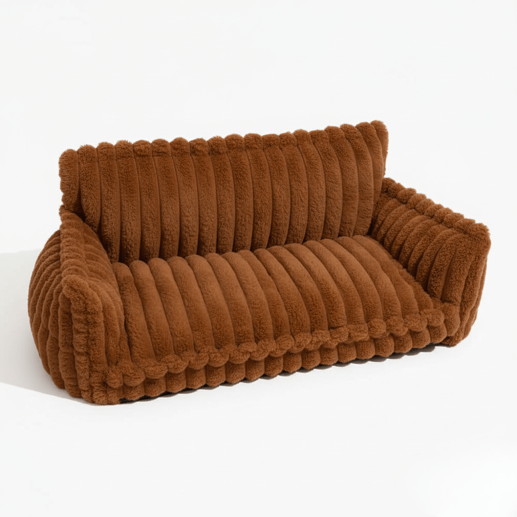 Hondenmand met Orthopedisch Memory Foam en Verhoogde Neksteun – Luxe Slaapcomfort voor Honden | Sansoti
