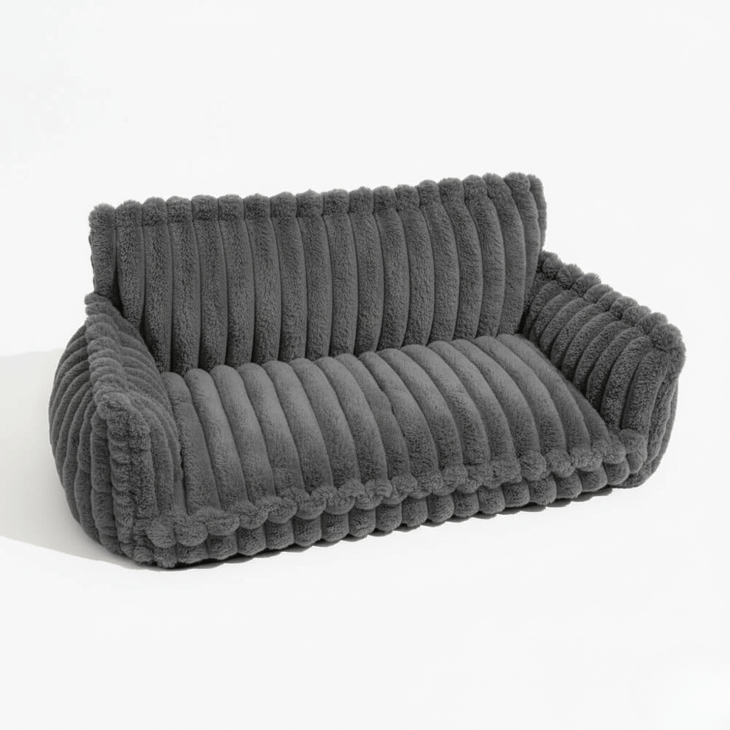 Hondenmand met Orthopedisch Memory Foam en Verhoogde Neksteun – Luxe Slaapcomfort voor Honden | Sansoti