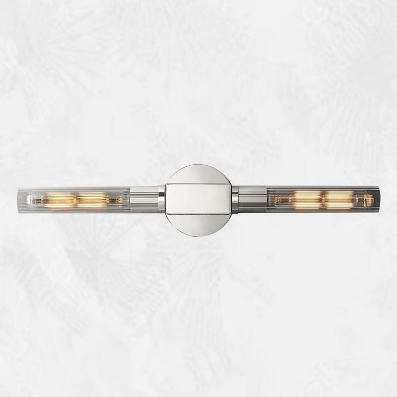 Applique murale en verre style chandelier, laiton, noir, nickel, salon, chambre, salle à manger, éclairage design dimmable | Sansoti