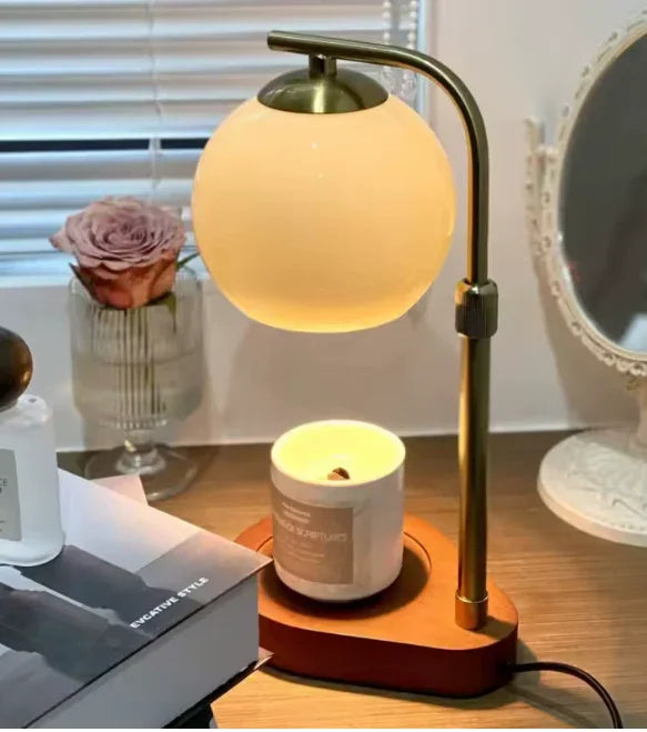 Kaarsverwarmer Lamp Tafellamp Zonder Vlam 33cm Modern Design | Sansoti