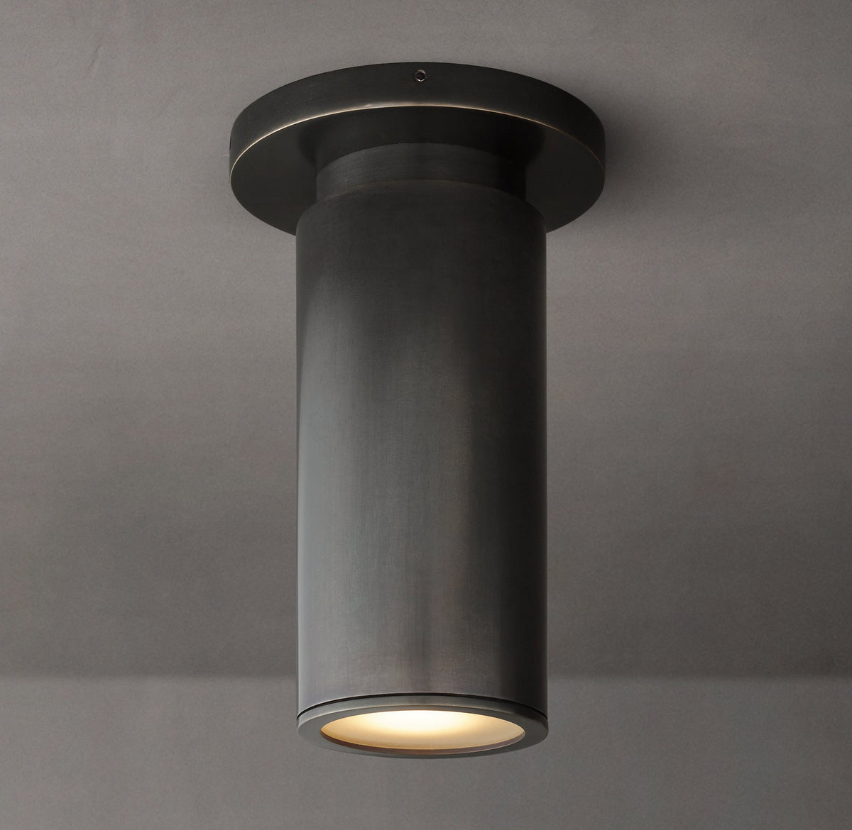 Lampa sufitowa, mosiądz, polerowany nikiel, brąz, GU10, ściemniana, łazienka, kuchnia, przedpokój, kompaktowe oświetlenie sufitowe | Sansoti