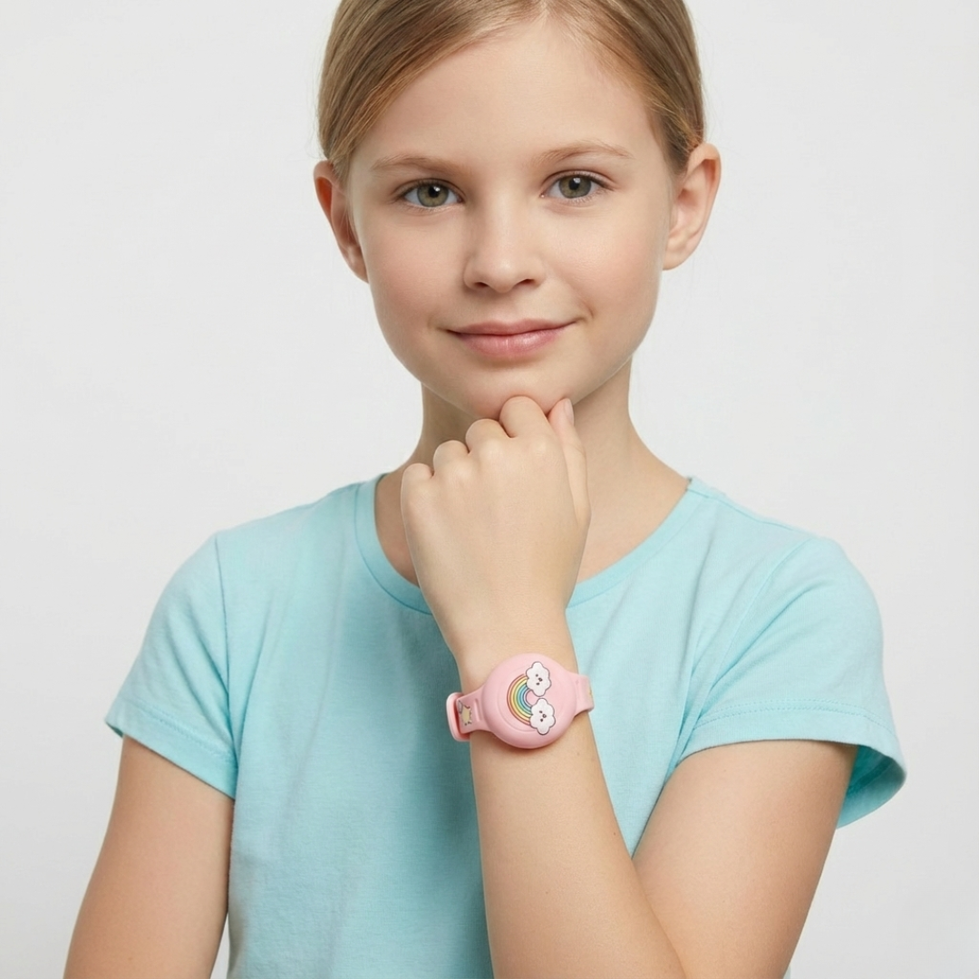 Silikonarmband für Kinder-GPS-Tracker - verstellbares, komfortables Uhrenarmband für Sicherheit und Aktivitäten | Sansoti