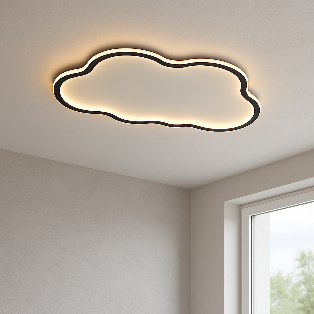 Cloud Deckenleuchte LED Aluminium PVC Weiß Schlafzimmer Wohnzimmer Deckenbeleuchtung modernes skandinavisches Design | Restfield