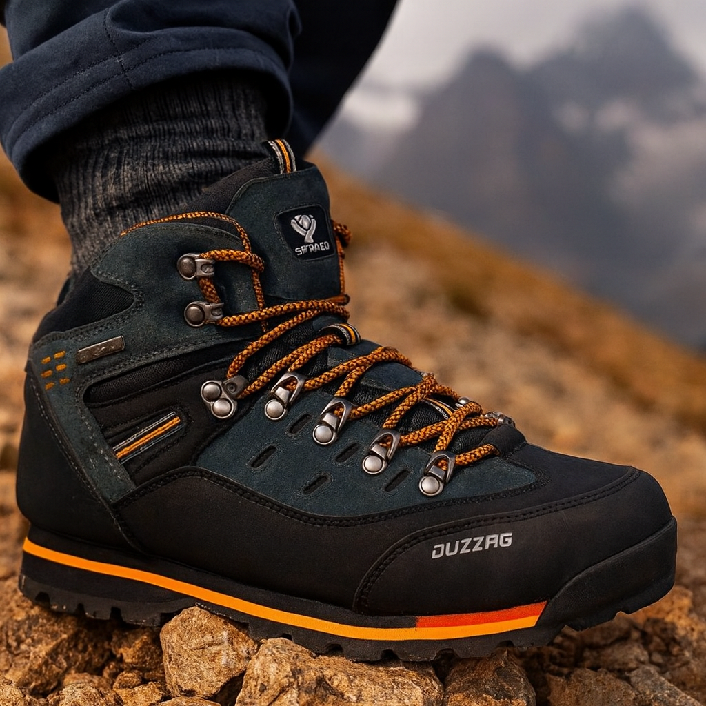 Waterdichte Wandelschoenen Heren met Antislip Zool Hoge Enkelsteun voor Outdoor Trekking Hiking Winter Bergwandelen | Sansoti