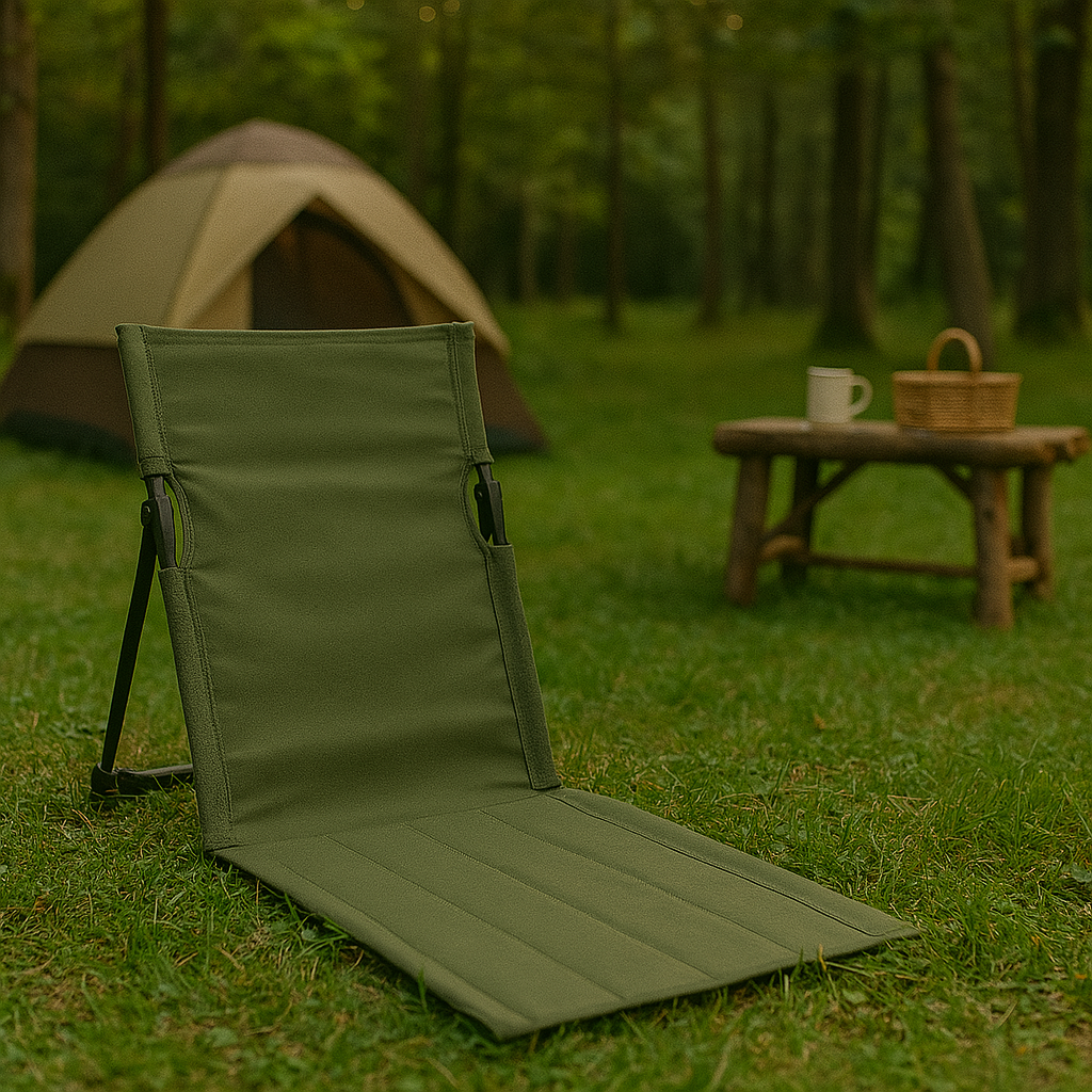 Opvouwbare Campingstoel – Ultralicht & Compact met Ergonomische Steun voor Trekking en Outdoor | Sansoti