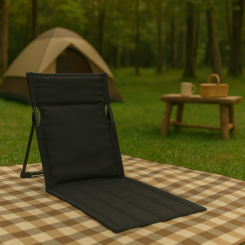 Opvouwbare Campingstoel – Ultralicht & Compact met Ergonomische Steun voor Trekking en Outdoor | Sansoti