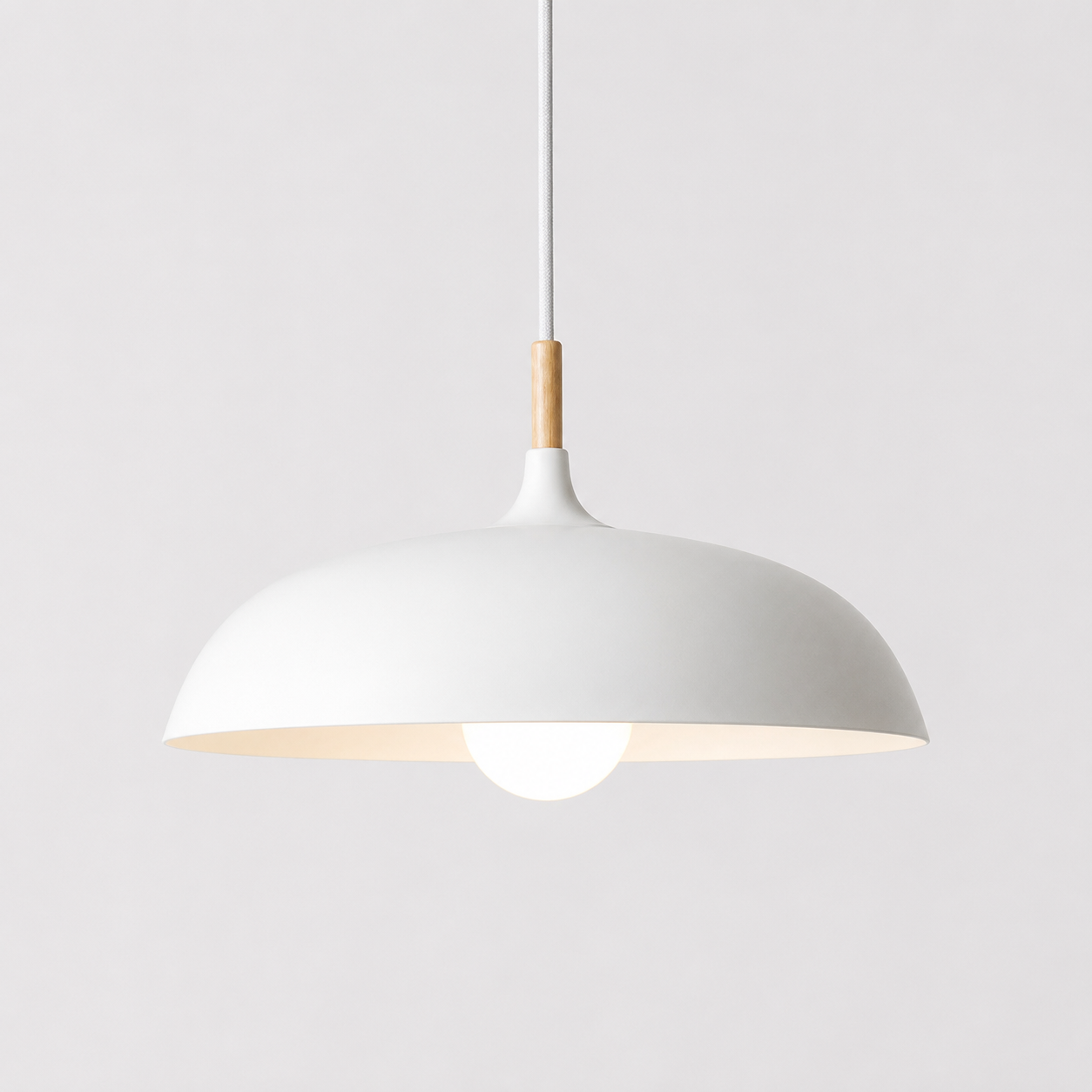 Pendelleuchte mit höhenverstellbarem Aluminium-Schirm für Tisch, Küche, Esszimmer, Leseecke und Schlafzimmer, stimmungsvolle Beleuchtung | Sansoti