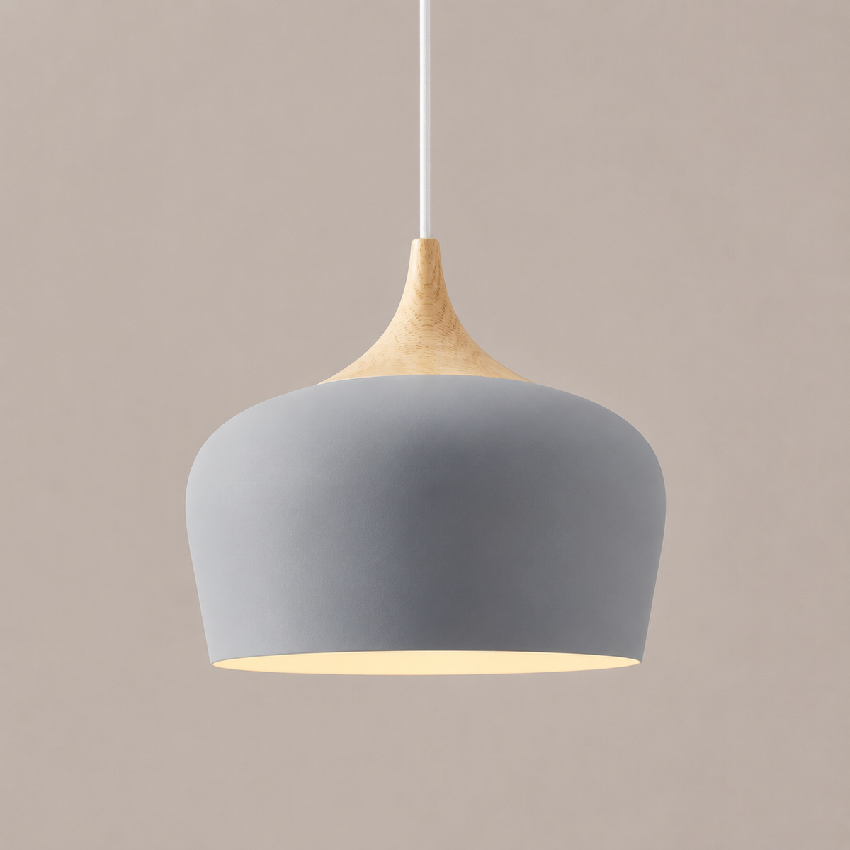Pendelleuchte mit höhenverstellbarem Aluminium-Schirm für Tisch, Küche, Esszimmer, Leseecke und Schlafzimmer, stimmungsvolle Beleuchtung | Sansoti