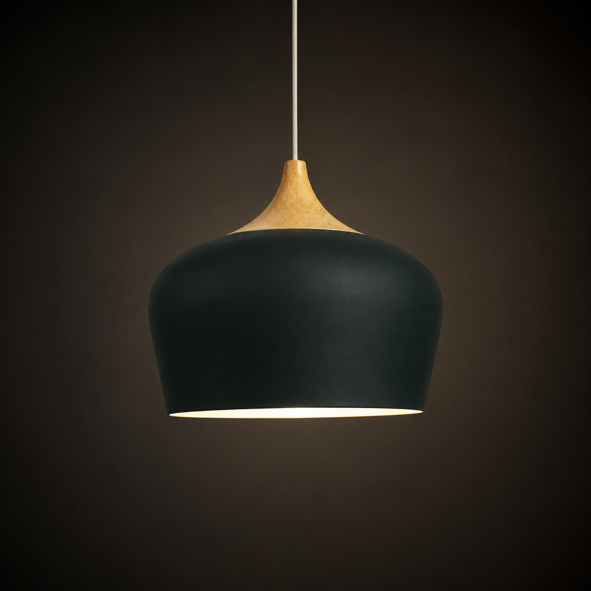 Pendelleuchte mit höhenverstellbarem Aluminium-Schirm für Tisch, Küche, Esszimmer, Leseecke und Schlafzimmer, stimmungsvolle Beleuchtung | Sansoti