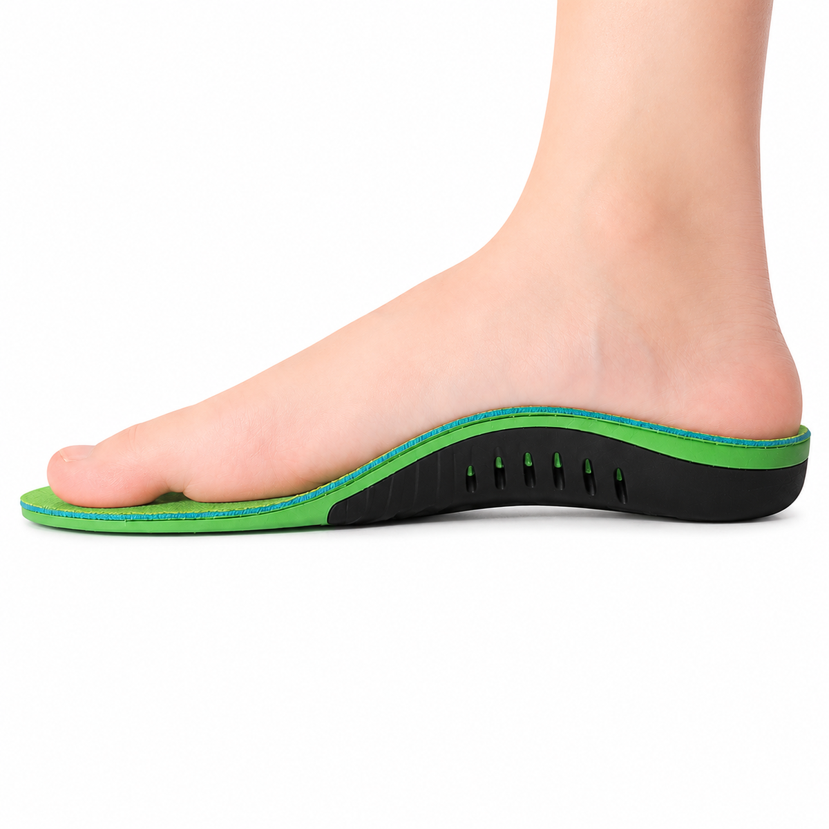 Ergonomically Contoured Arch Support Insoles with Shock Absorption for Optimal Everyday Walking Comfort | Sansoti