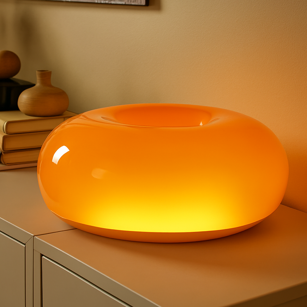 Tafellamp Touch Dimbaar LED Warm Wit Rond Slaapkamer Woonkamer Decoratief 5W | Sansoti