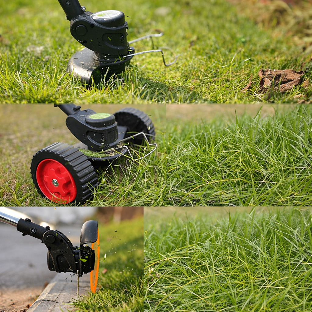 Wireless Grass Trimmer 21V 850W — 3-in-1 Trimming Edging Mowing 15cm Cutting Width 2.1kg Lithium Battery for Garden | Sansoti
