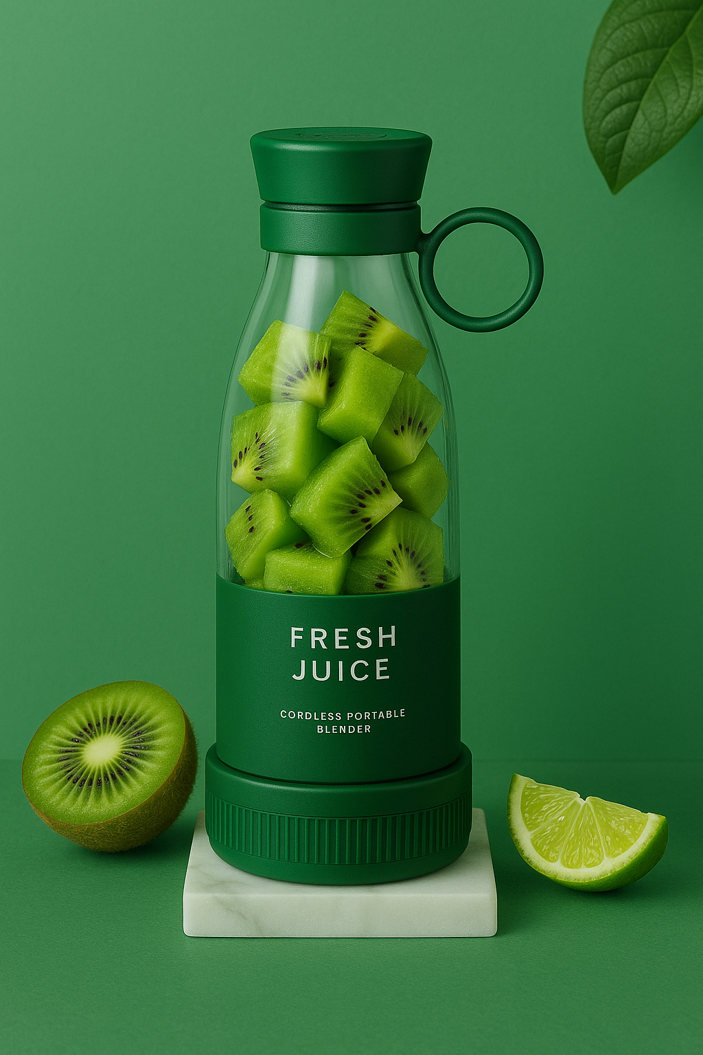 Draagbare elektrische blender en sapmaker voor smoothies, sappen en shakes onderweg | Sansoti