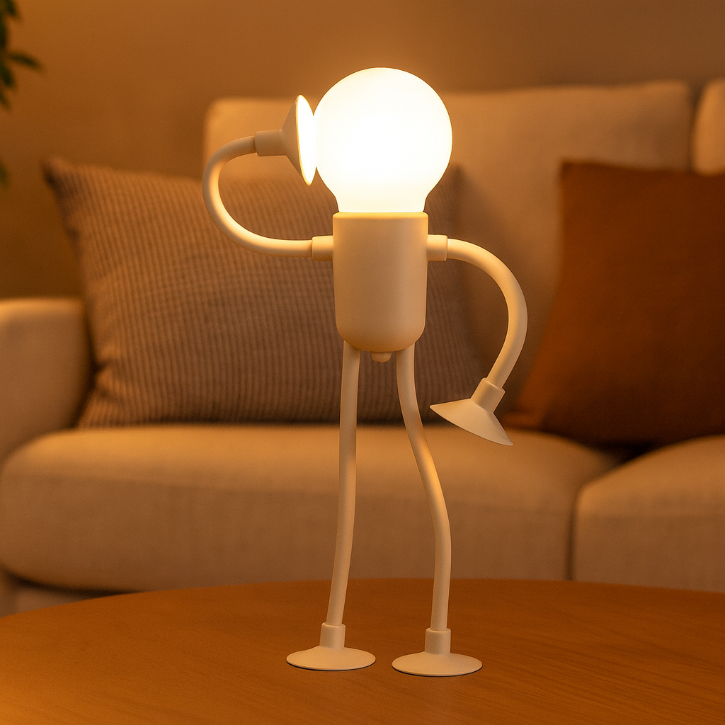 Verstelbare LED Tafellamp Zwart Wit Blauw Beige met Buigbare Armen Flexibel Sfeerlicht voor Woonkamer Slaapkamer Kantoor Bureau Modern Design Energiebesparend Warm Licht Dimbaar Decoratief Kinderkamer Nachtlampje Leeslamp | Sansoti