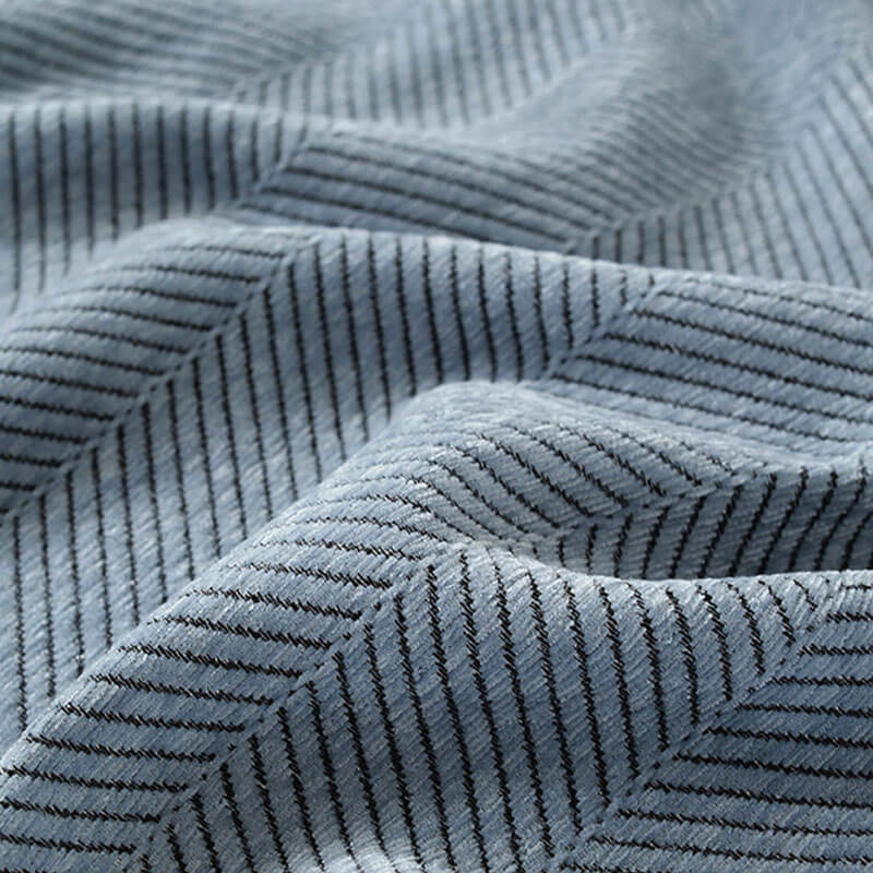 Chenille Plaid met Visgraatpatroon en Kwasten – Zachte Bankdeken 180x130cm – Decoratief Woonkleed voor Sofa | Sansoti