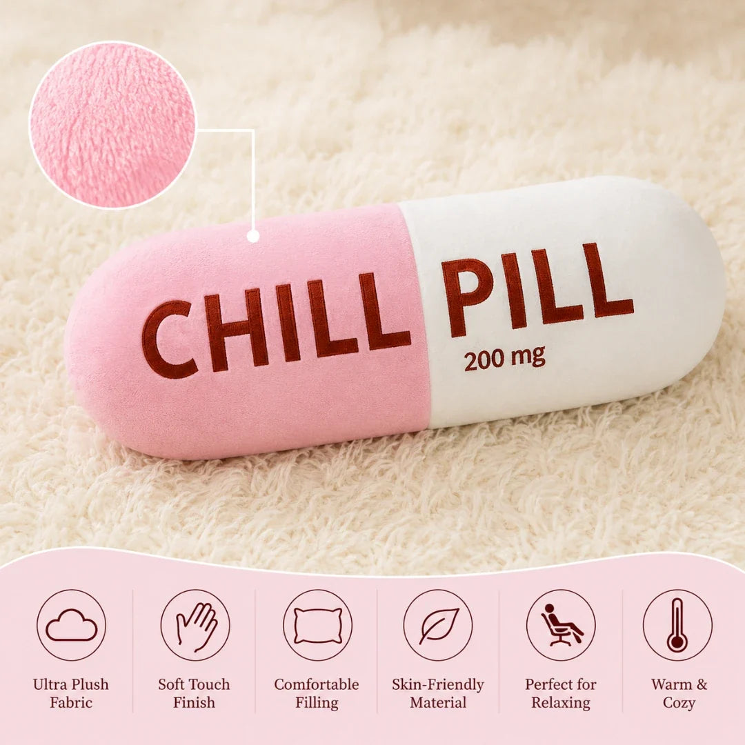 Decoratief Capsulevormig Kussen 200mg Ontspanning Pluche Sierkussen Roze Geel Blauw Paars Cadeau Woonkamer | Sansoti