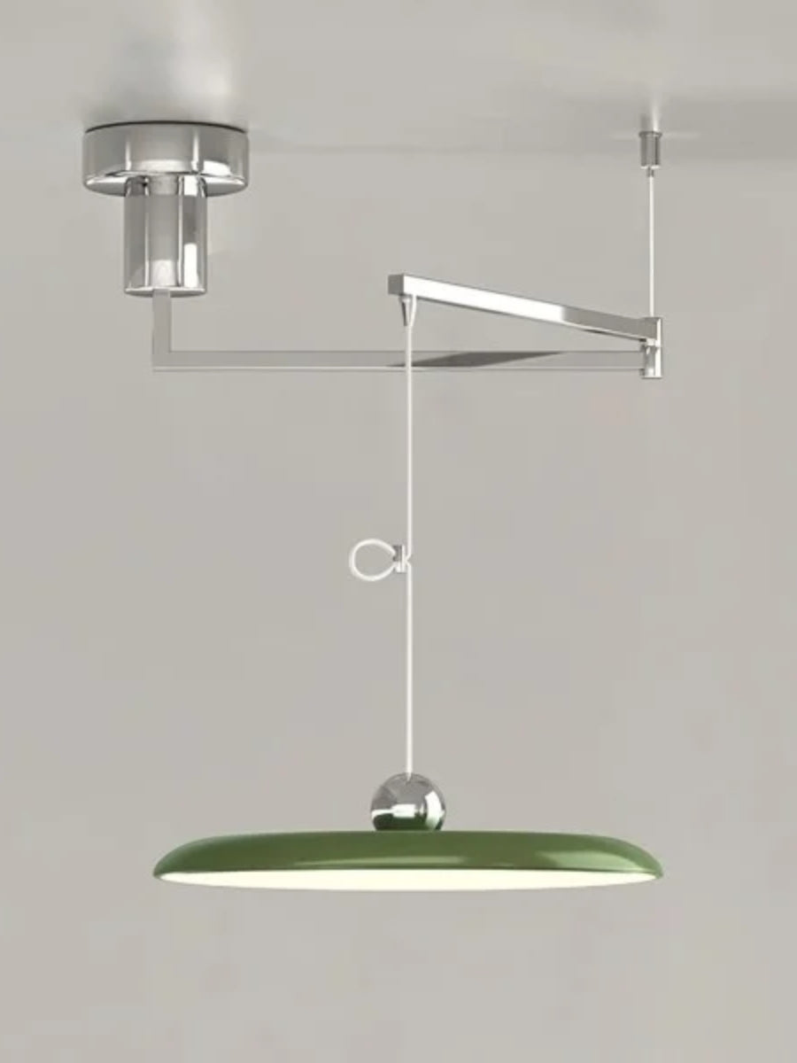 Verstelbare Hanglamp met Zwenkarm – Minimalistische Industriële Verlichting Metaal | Sansoti