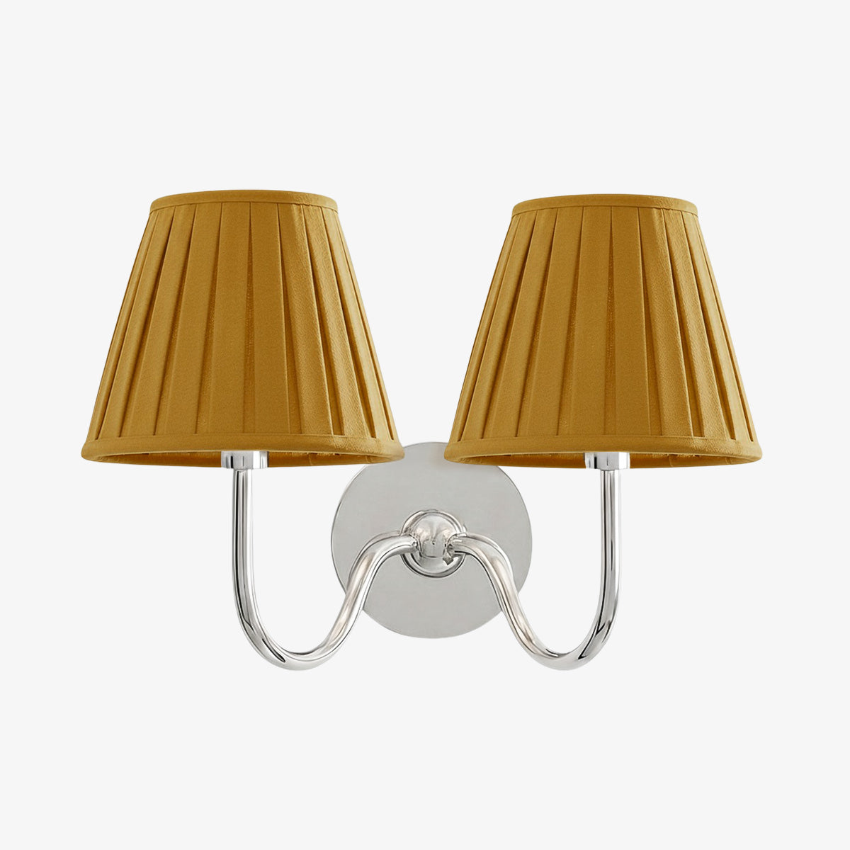 Wandlamp met Geplisseerde Stoffen Kap – Klassieke Verlichting voor Slaapkamer en Woonkamer | Sansoti