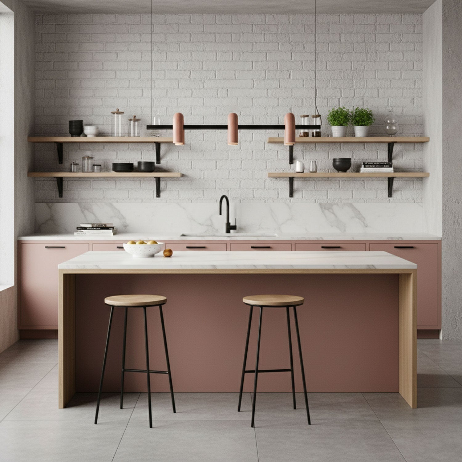 Modulaire Kroonluchter met U-Vormige Armen – Verstelbaar Design – Zwart, Grijs, Oranje of Blauw – 3, 4, 6 of 8 Lichtpunten – Modern Statement | Sansoti