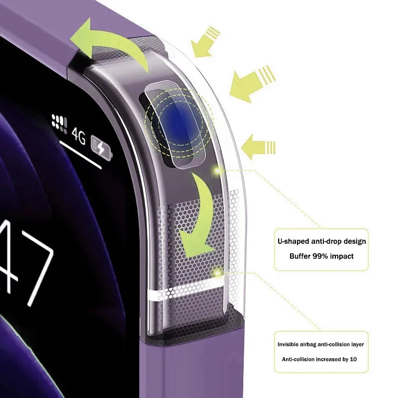 Vloeibaar Siliconen Telefoonhoesje Samsung Galaxy Slagvast Schokbestendig Beschermhoes Flexibel 20+ Kleuren | Sansoti