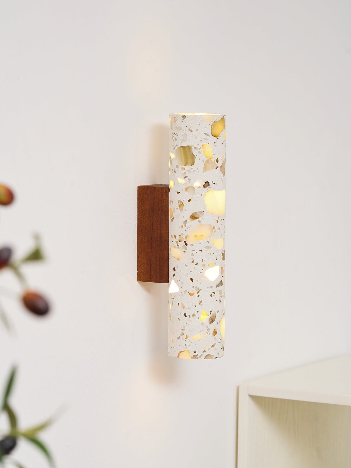 Cilindrische Wandlamp met Diffuus Licht - G9 Fitting - Dimbaar - Modern Design voor Woonkamer Slaapkamer | Sansoti